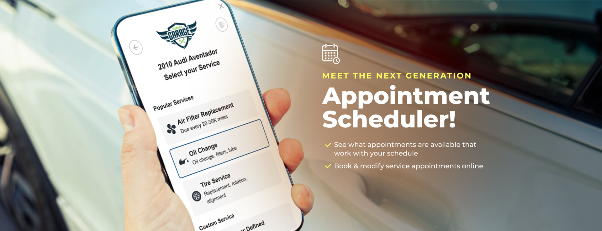 We Now Offer Live Online Scheduling